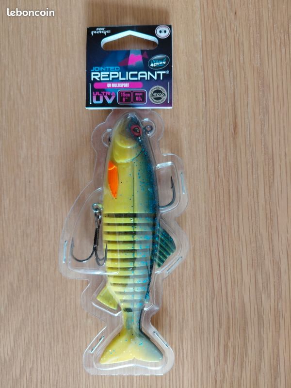Leurre Fox Rage Replicant Jointed Ultra UV 15cm 60g QB Multisport (image 1)