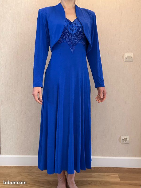 Robe Noire LMV (La Mode Est À Vous) Taille 40 - Neuve Sans étiquettes, Longueur 94 Cm, Style évasé