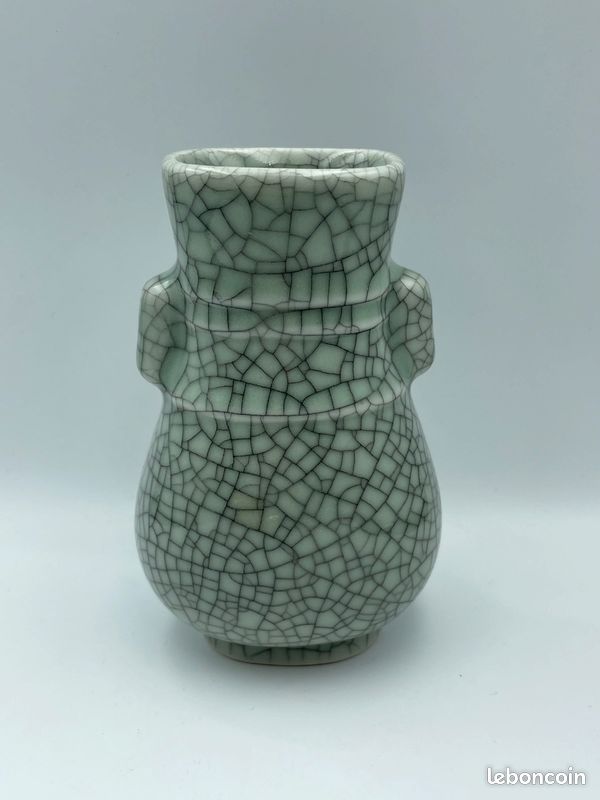 Vase Asiatique Celadon (image 3)