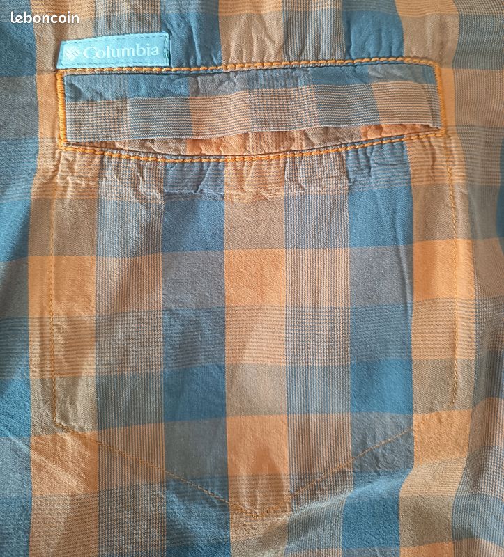 Chemise de pêche à manches courtes Columbia x Prowl Fishing pour homme