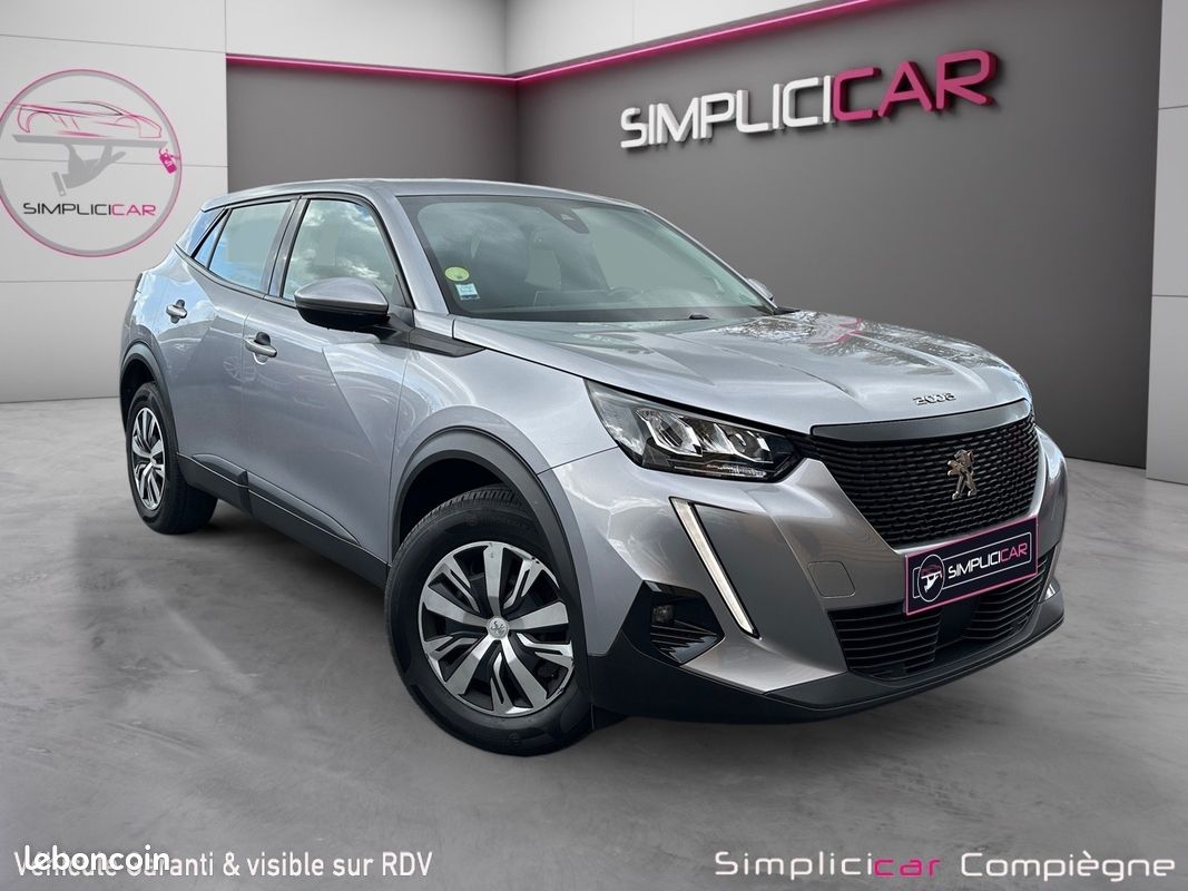 PEUGEOT 2008 ALLURE DIESEL 100ch - CARPLAY - CAM - FAIBLE KM - SUIVI OK (image 1)