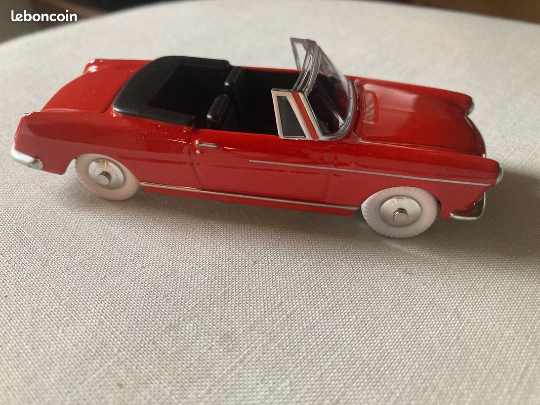 Miniature Quiralu – Peugeot 404 Maloya – 1/43, Métal, Jaune, Neuve En Boîte