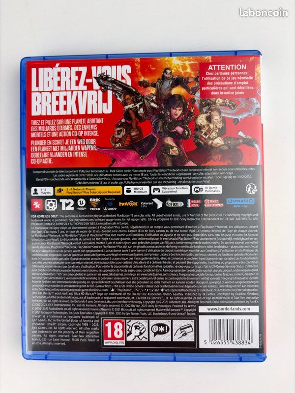 Borderlands 4 sur PlayStation 5 Borderlands 4 sur PlayStation 5