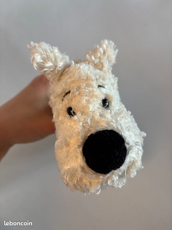 Peluche Milou vintage (image 4)