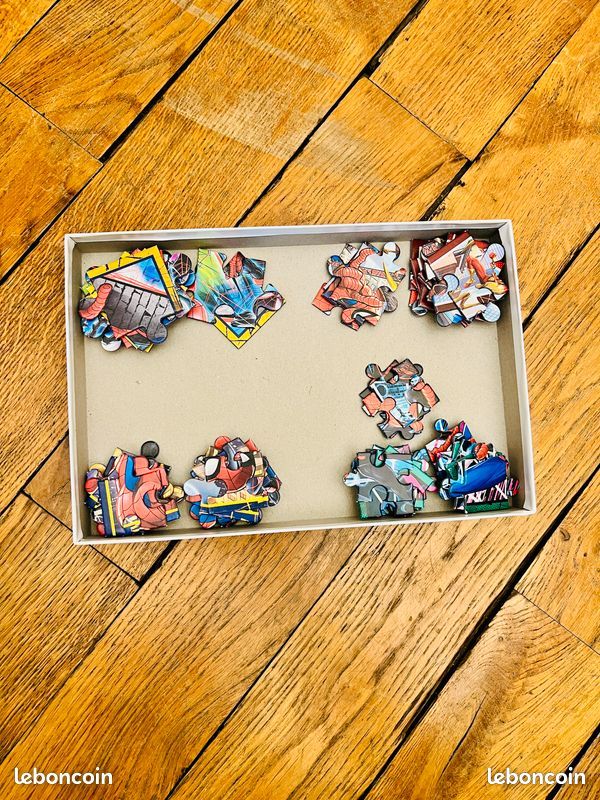 4 Puzzle Spiderman 12 16 20 24 pièces Clementoni (image 3)
