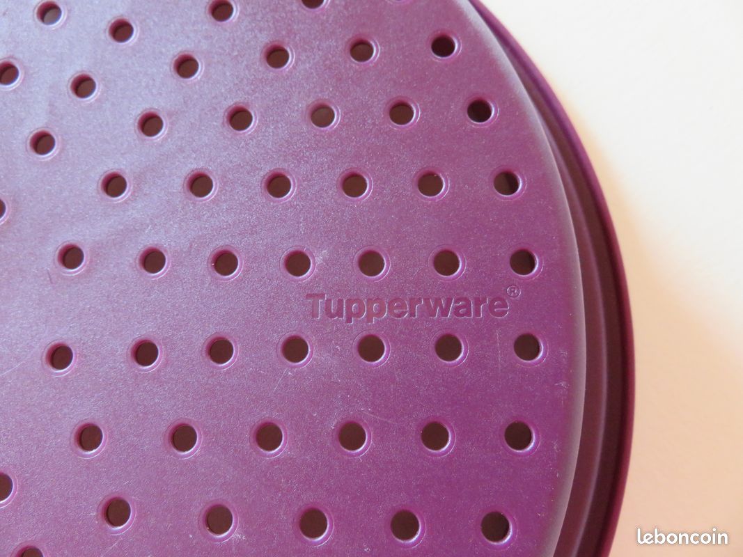 Passoire supérieure Micro Vap Tupperware aubergine