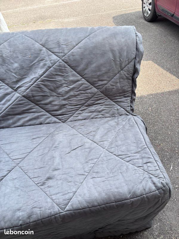Urgent canapé BZ IKEA gris anthracite (image 4)