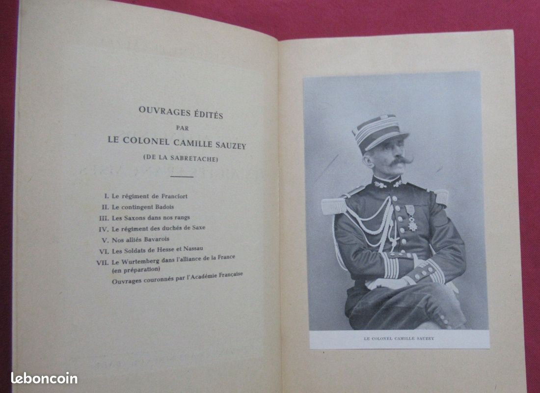 Camillle SAUZEY. Les Allemands sous les les Aigles Françaises. BADE (image 4)