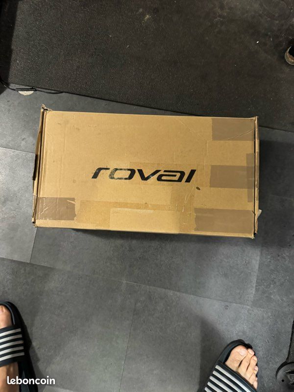 Cockpit Complet Roval Rapide (cintre + Potence) - 100x42 - Carbone - Noir - Presque Neuf