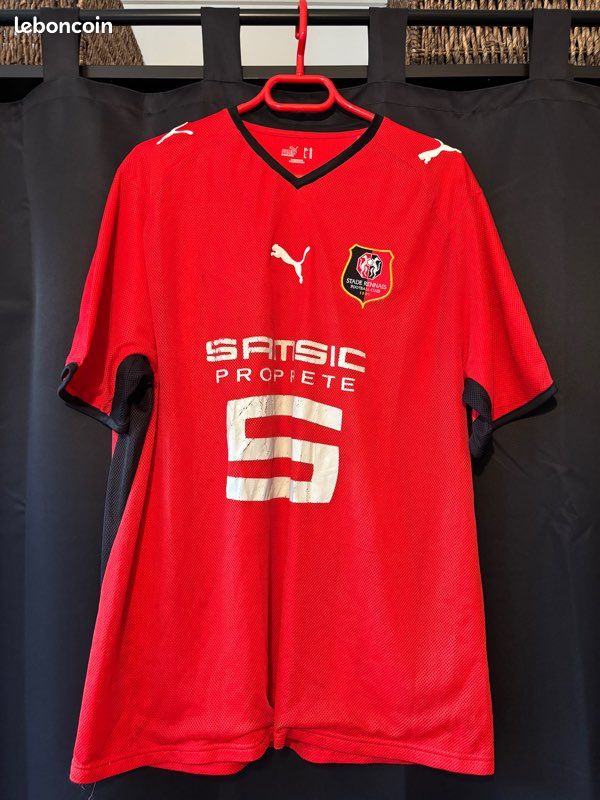 Maillot du Stade Rennais saison 2008/2009 taille XL (image 2)