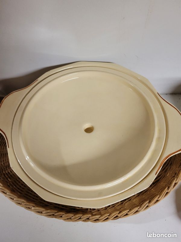 Soupière 🥗 Sarreguemines modèle 5035 vintage (image 7)