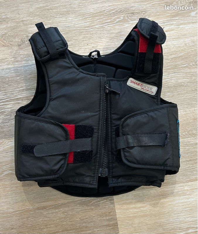 Protege Dos Fouganza Gilet Protection Equitation Enfant Protection