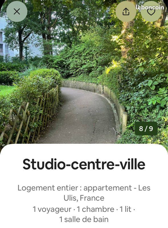 Appartement a louer les ulis - 1 pièce(s) - 30 m2 - Surfyn