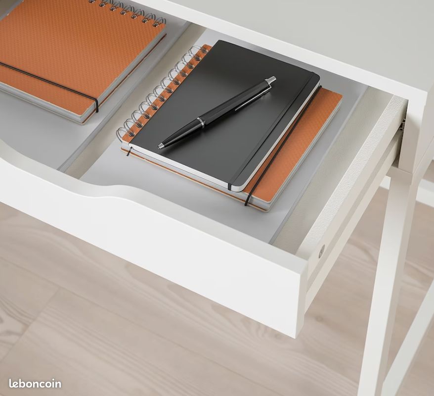 Bureau - Blanc Excellent état - Modèle ALEX (IKEA) (image 3)