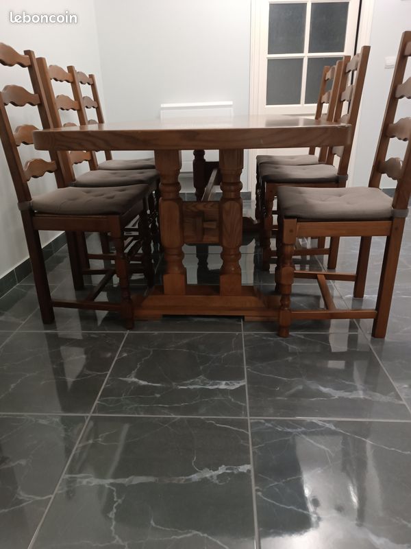 Table rectangulaire en bois Macif (image 10)
