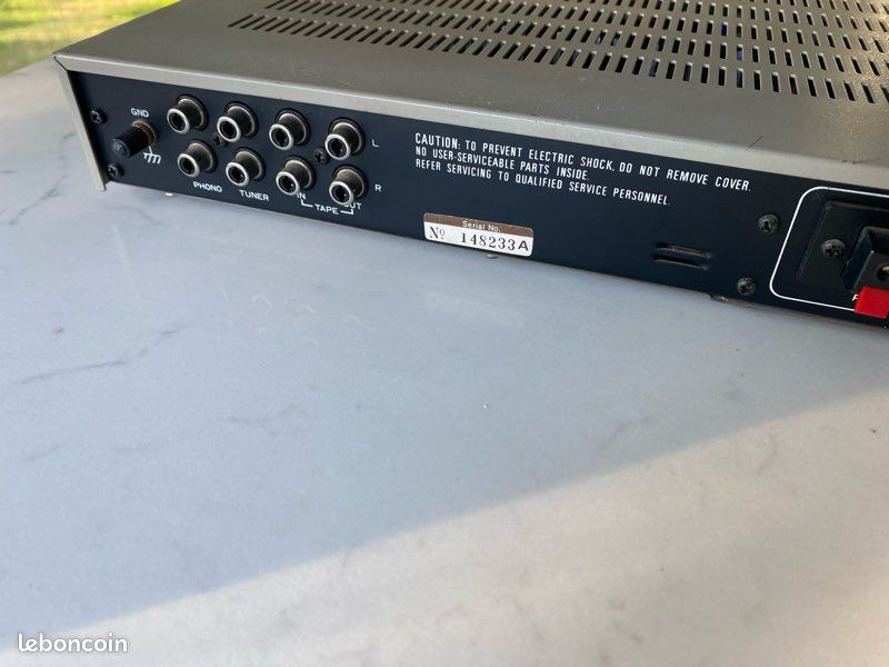 Hi-fi vintage : Amplificateur Inkel AD-200 (image 7)