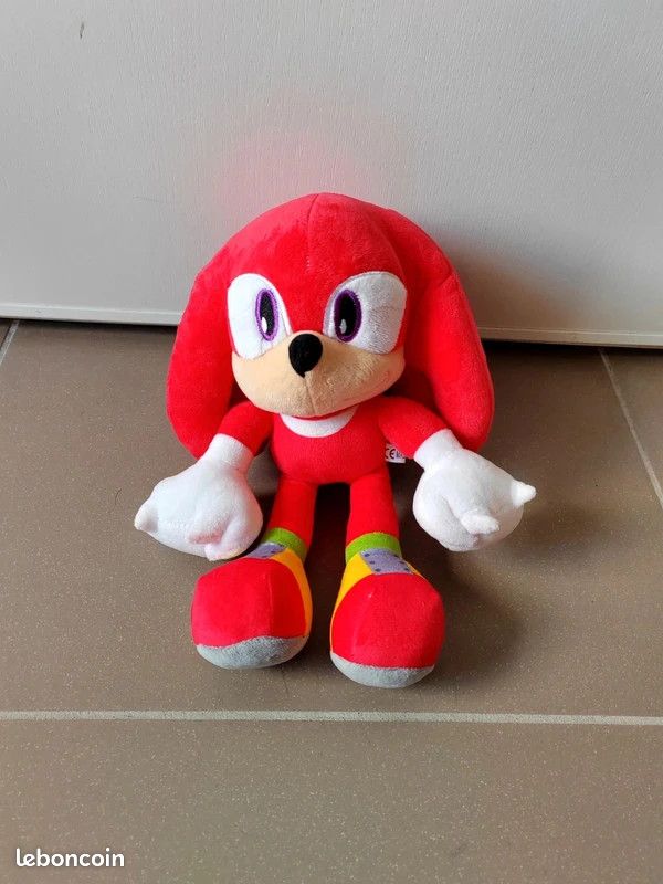 Grande peluche Sonic (Knuckles) 30cm Jeux Jouets