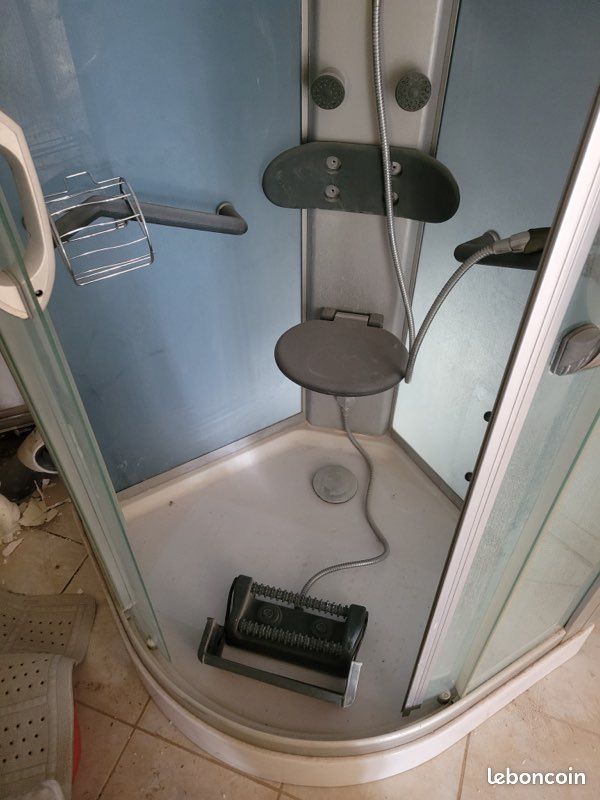 Cabine de douche hydromassante avec siège (image 5)
