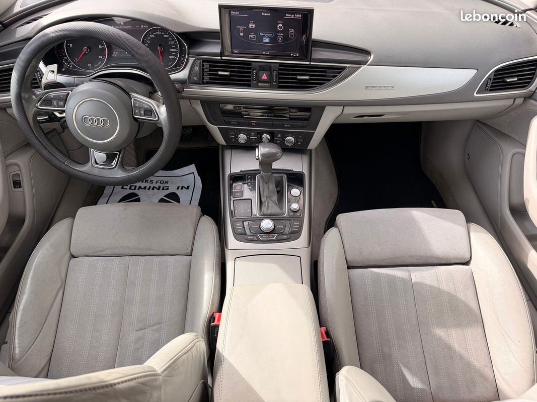 Audi A6 Sline Avant Quattro 3.0 TDI V6 Tiptronic 245 cv - Entretiens Audi - JBL - Sièges chauffants (image 8)