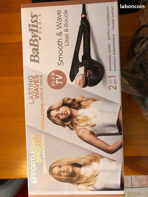 Lisseur boucleur Babyliss Smooth and Wave Neuf (image 3)