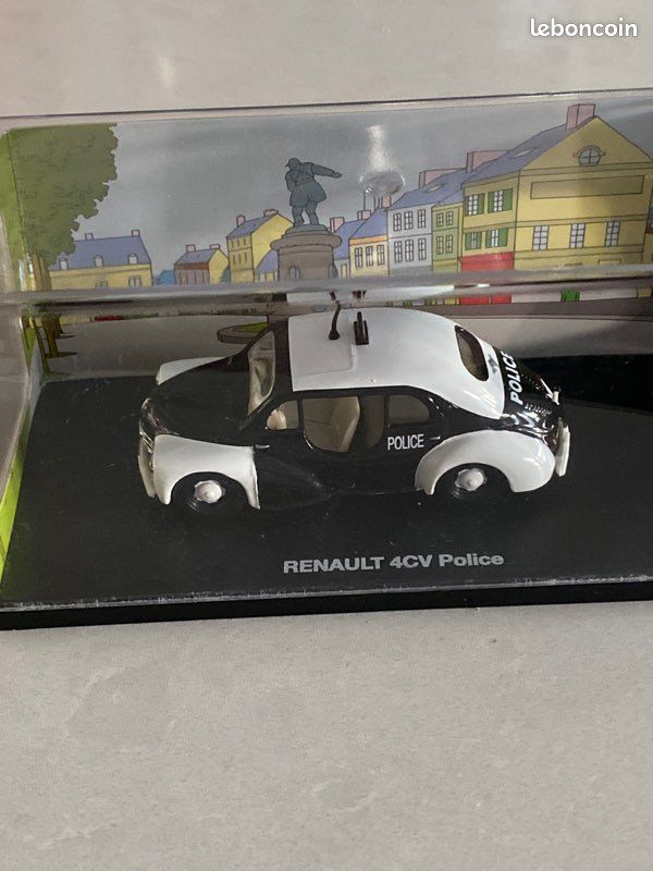 Renault 4cv 'Police de Monaco' COF007 - Ixo - LastDodo