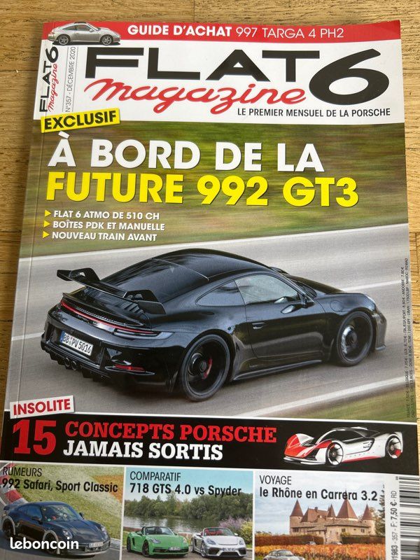 Magazine FLAT6 Décembre 2020 Numéro 357 (image 1)