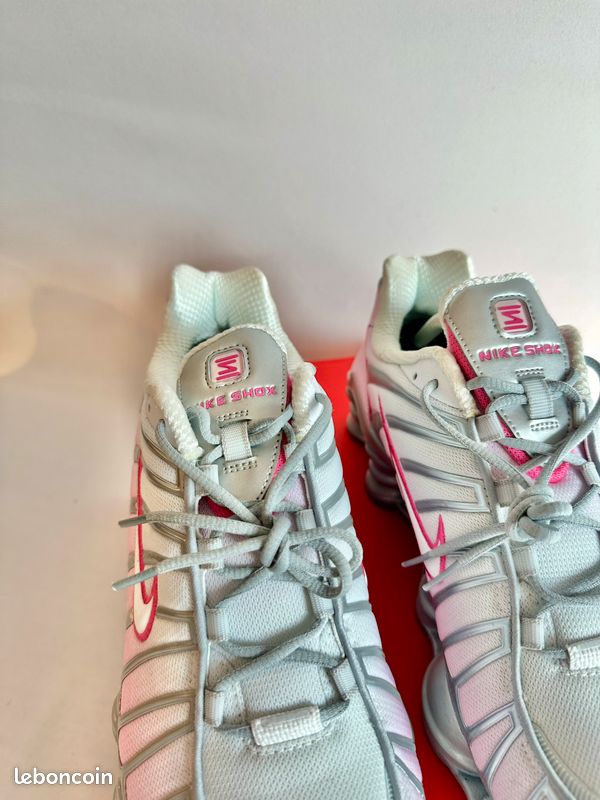 Nike air max shox TL rose pink foam Chaussures