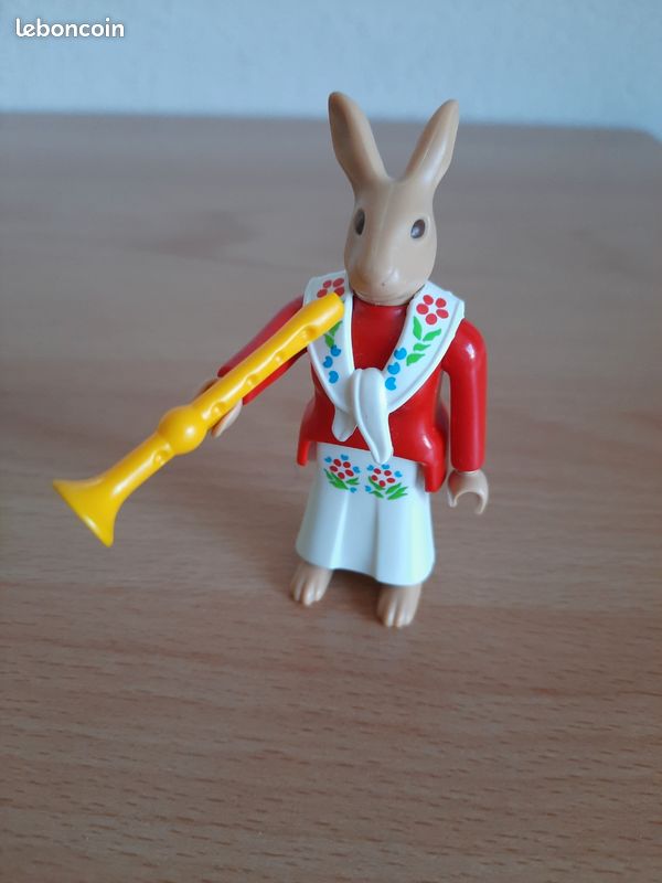Playmobil 4456 - Lapins et Leçon de Musique - Année 2004 (lapin de pâques) (image 3)