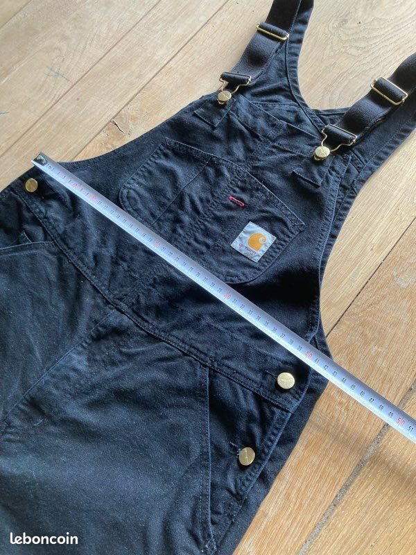 Salopette Carhartt noir M taille 40 (image 6)