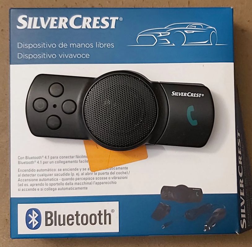 kit mains libres bluetooth 4.1 SilverCrest