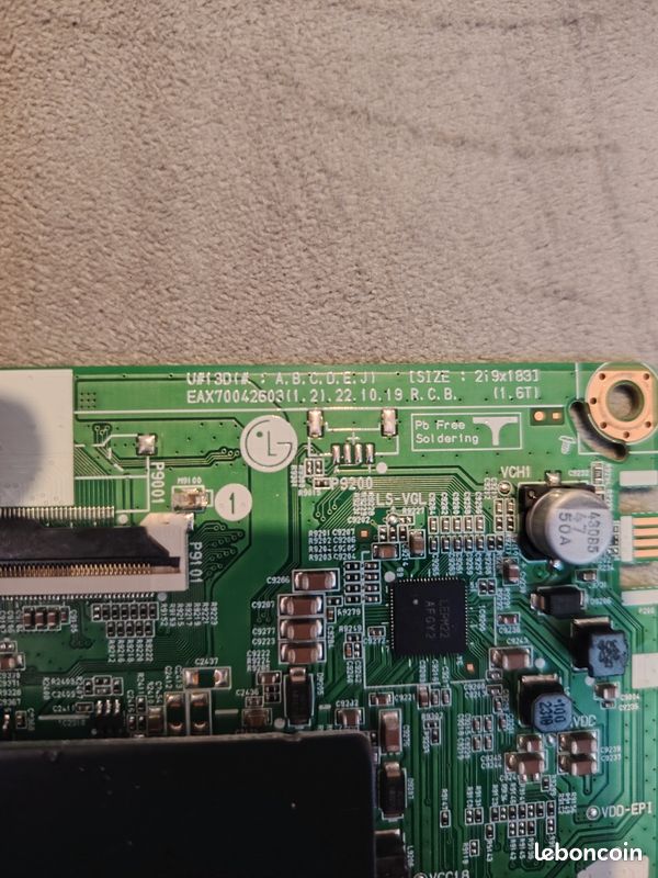 Carte mère LG EAX61354202 pour TV LG 37LE5310-ZB – Testée Fonctionnelle – Aquitaine - Photo, audio & vidéo