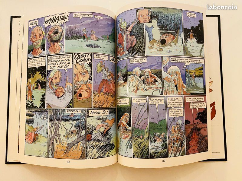 BD Les passagers du vent EO 1982 - 4 . L'heure du serpent (image 13)