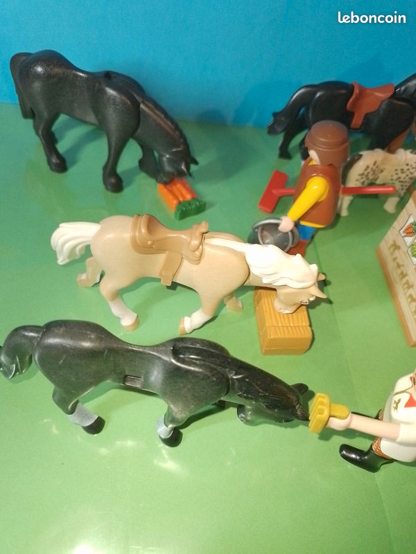 🐴 Lot Playmobil poulains équitation (image 7)