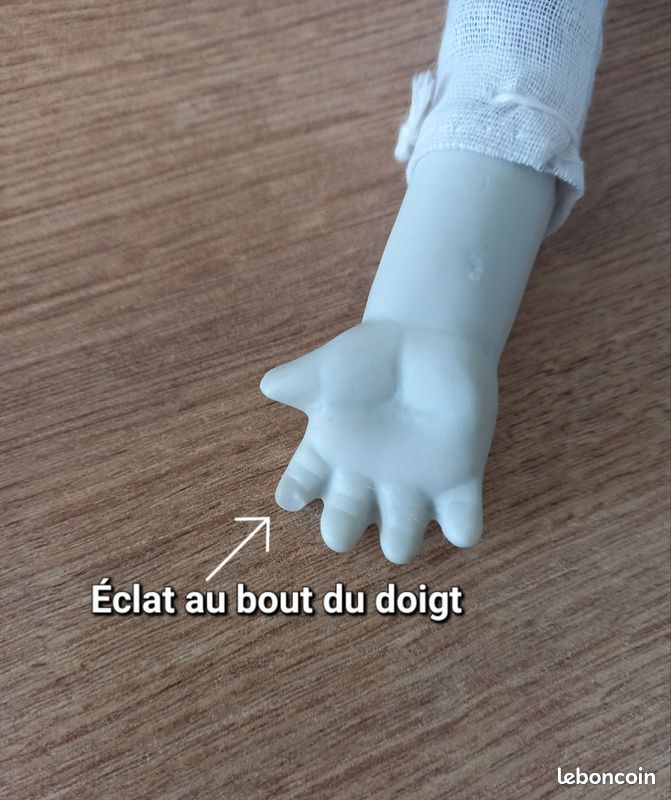 Petite TETE POUPEE composition pour réstauration ou autre - Collection