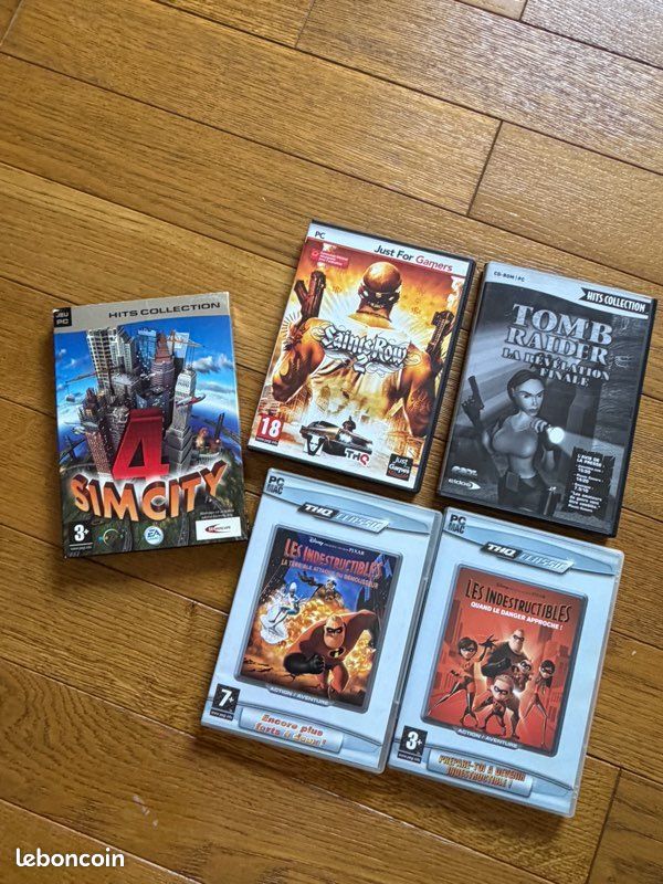Lot jeux PC années 2000 (image 1)