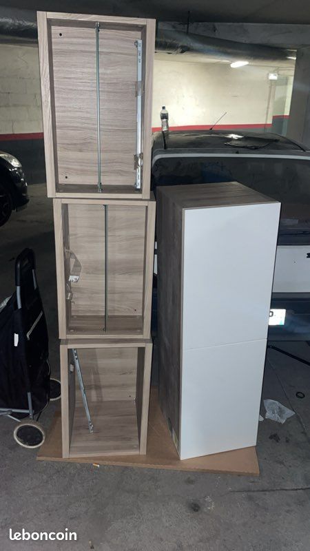 Meuble tv avec accessoires Besta (image 1)