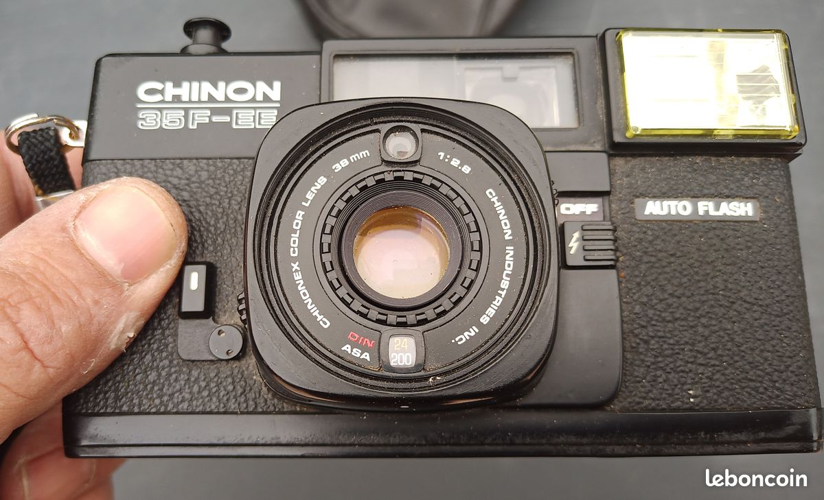 ② Chinon 35F-A, point&shoot *comme neuf - Appareils photo analogiques