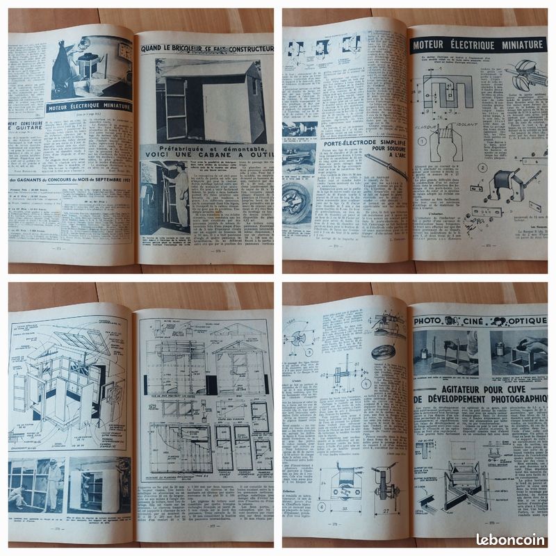 Revue bricoleur : Système D n°143 - Novembre 1957 - magazine vintage de bricolage (image 18)