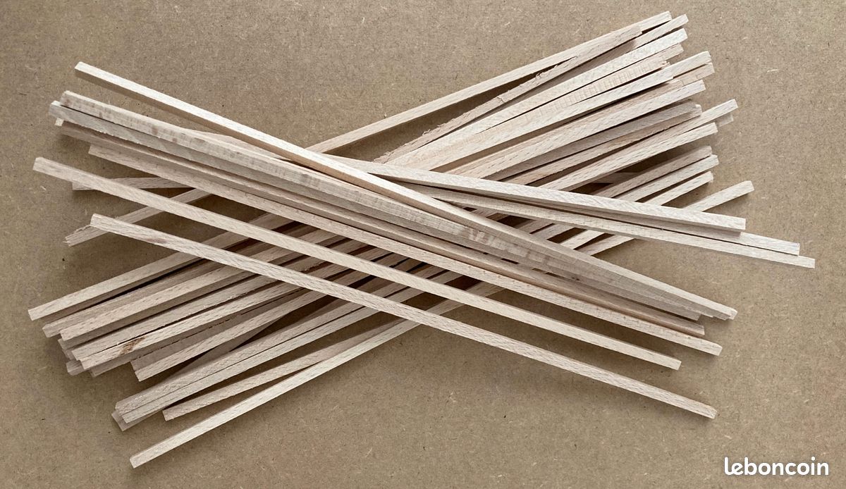Bâtons pour vos barbes à papa (vendus 100 bâtons) (image 1)