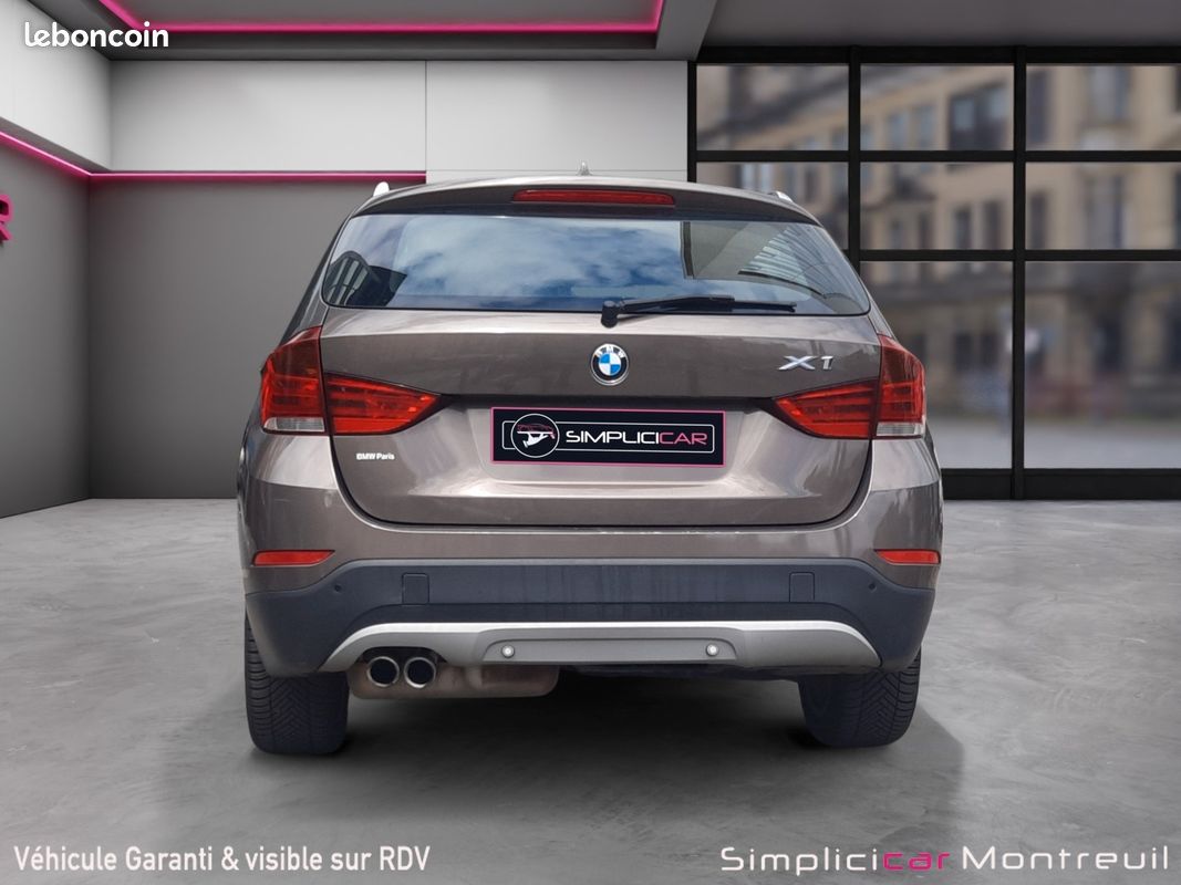 BMW X1 20I xDrive 184 ch Lounge 2eme main suivi cuir gps garantie 12 mois (image 9)