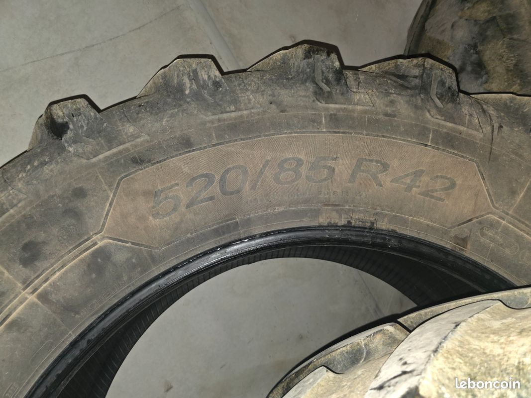 Vente 4 Pneus Agricoles Tracteur (image 4)