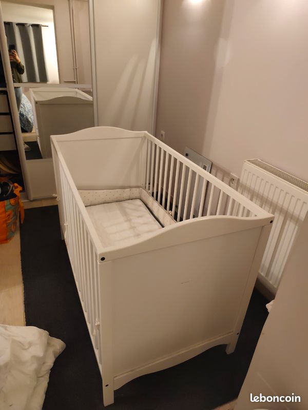 Lit bébé Ikea excellent état (image 1)