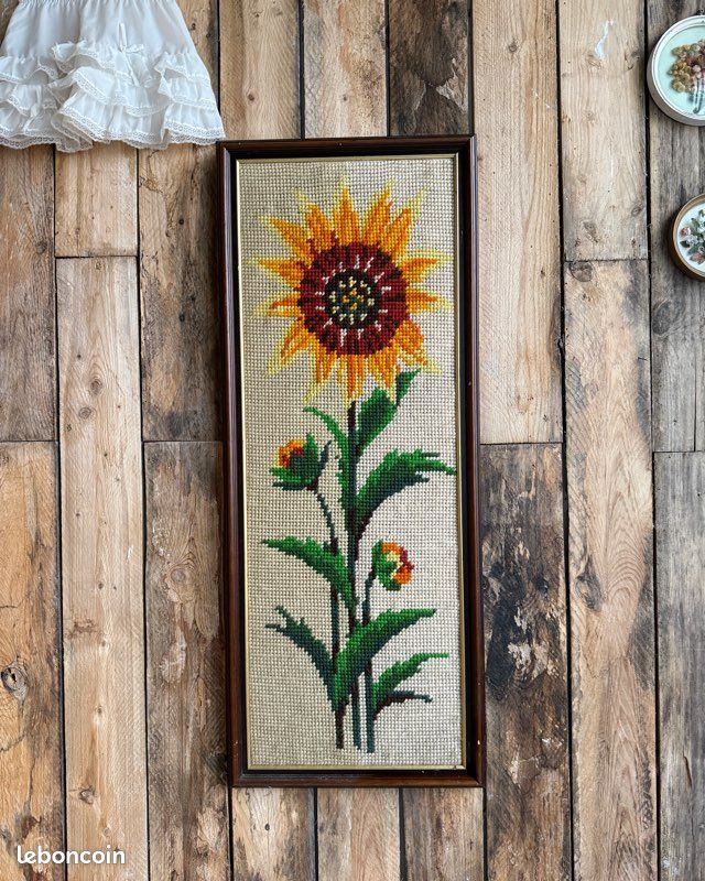 Grande tapisserie vintage (image 1)