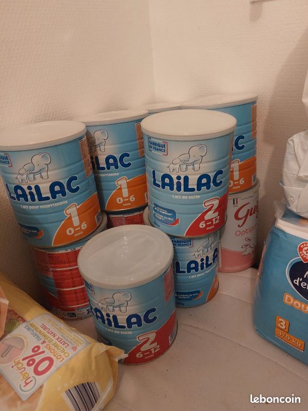 Boite de lait Lailac numéro 2 - Lailac