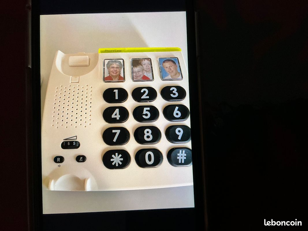 Téléphone grosses touche filaire (image 2)