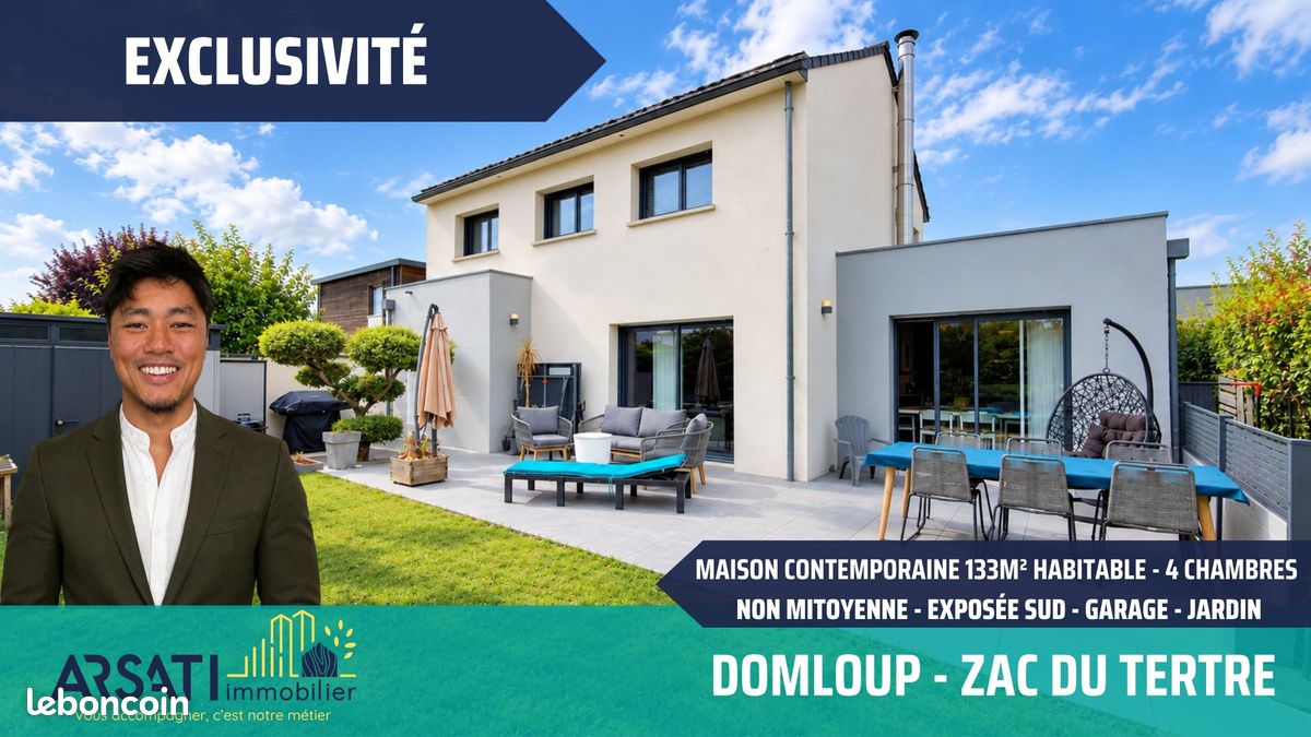 Maison 6 pièces 133 m² · à Domloup · 133 m² · 388 000 €