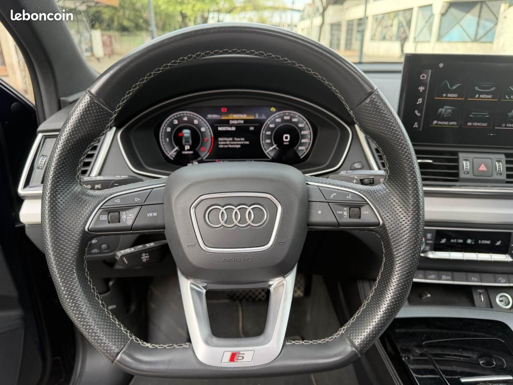 AUDI Q5 Quattro 2.0 50 TFSI e - 299 - BV S-Tronic 2017 S line PHASE 2 (image 10)