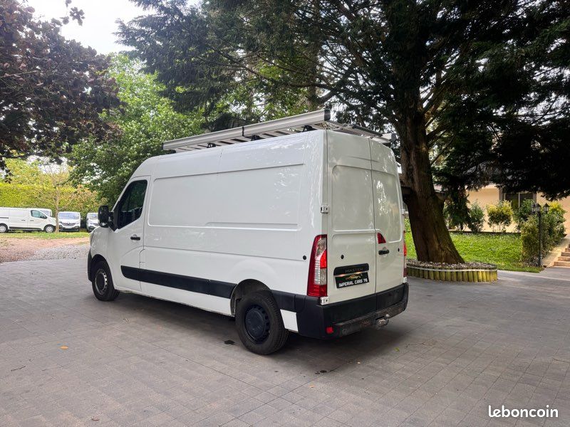 Renault master fgn trac l2h2 blue dci 135 2,3 dci grand confort - 14 991 ht - tva récupérable - galerie - attelage - sort de révision (image 3)