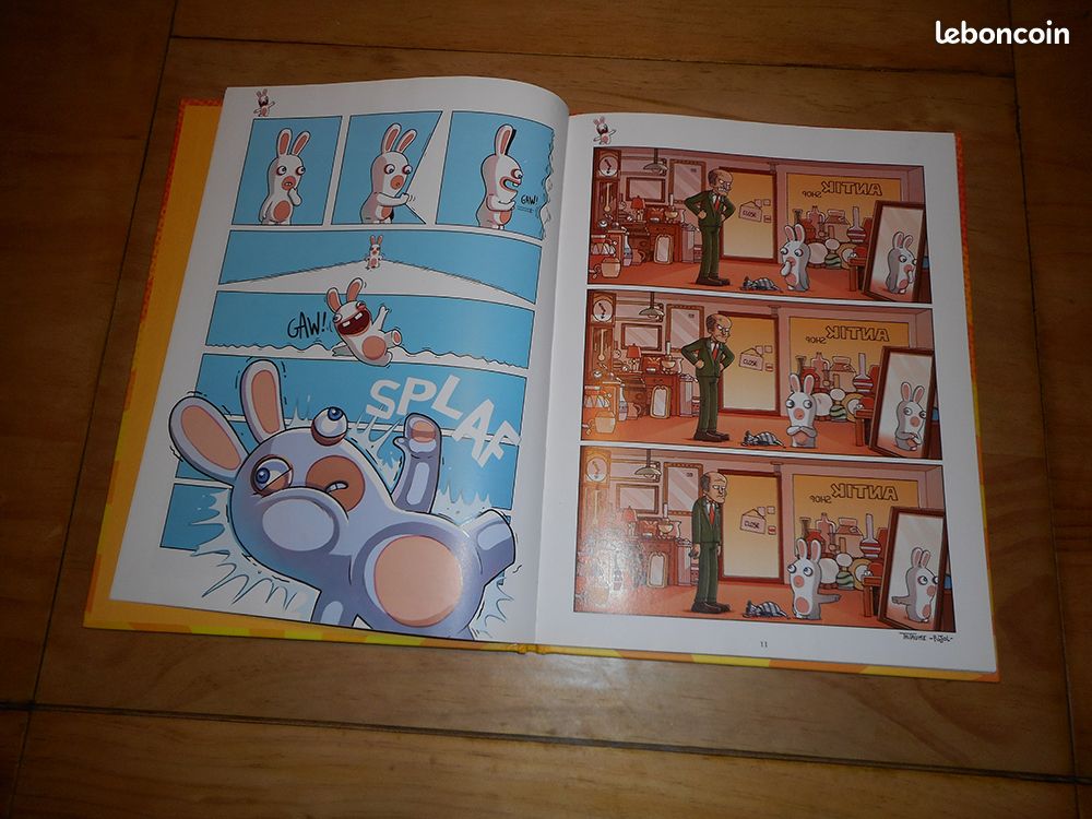 BD "The lapins crétins" Tome 1 BWAAAAAAH  (katia fille garçon) (image 2)