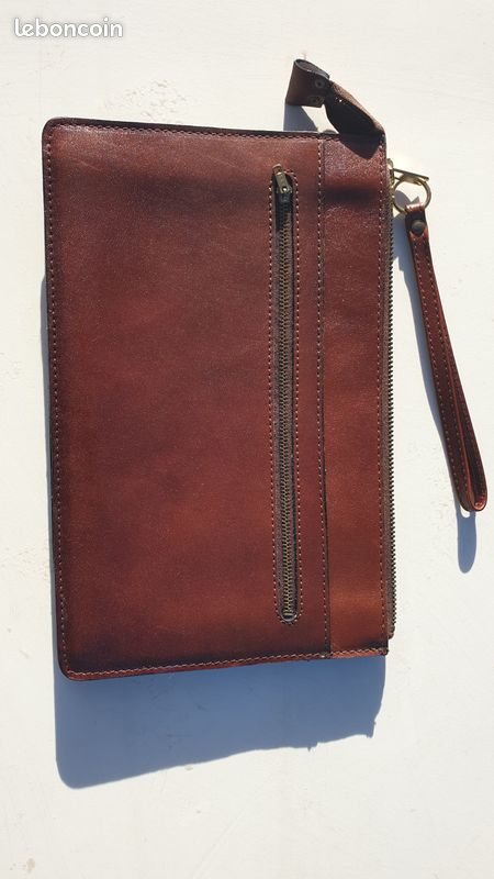 Pochette cuir homme (image 1)